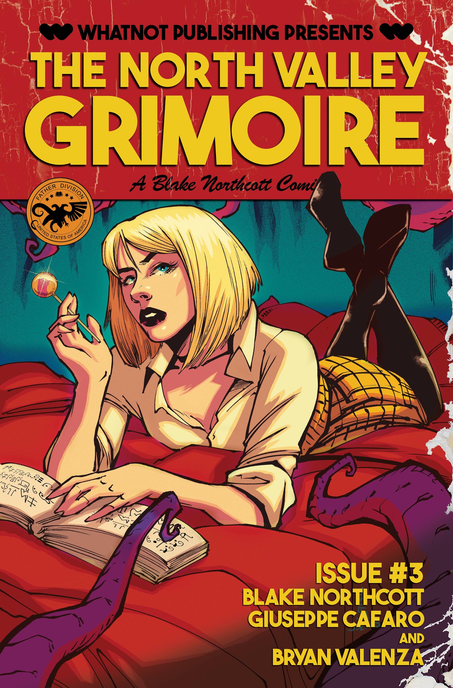 NORTH VALLEY GRIMOIRE #3C (OF 6) PULP FICTION HOMAGE (MR)