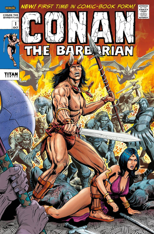 CONAN BARBARIAN #1D ZIRCHER RETRO VARIANT (MR)