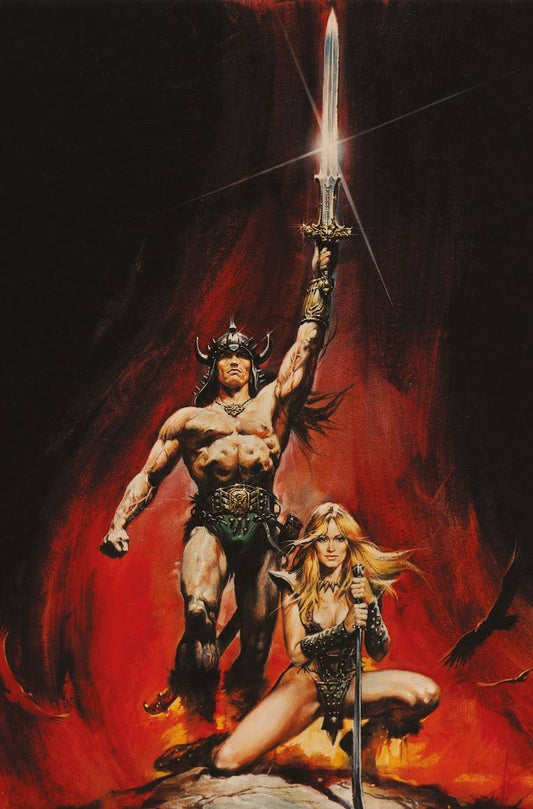 CONAN BARBARIAN #1I FOIL MOVIE NOVEL REPLICA VIRGIN