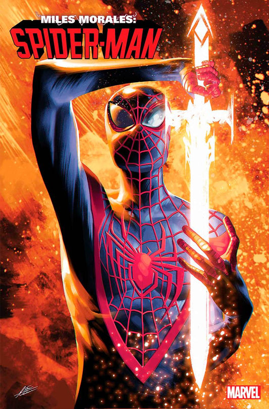MILES MORALES SPIDER-MAN #9B MANHANINI VARIANT