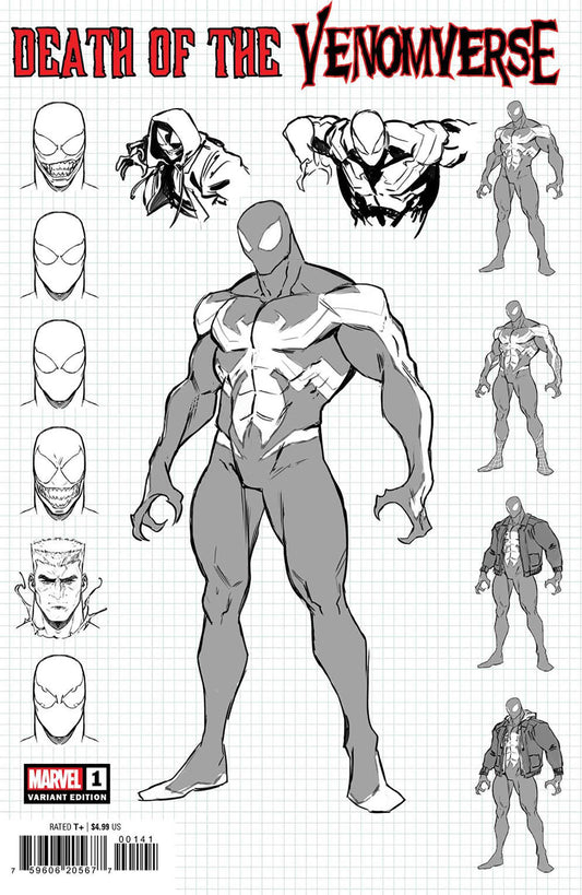 DEATH OF VENOMVERSE #1D (OF 5) COELLO DESIGN VARIANT