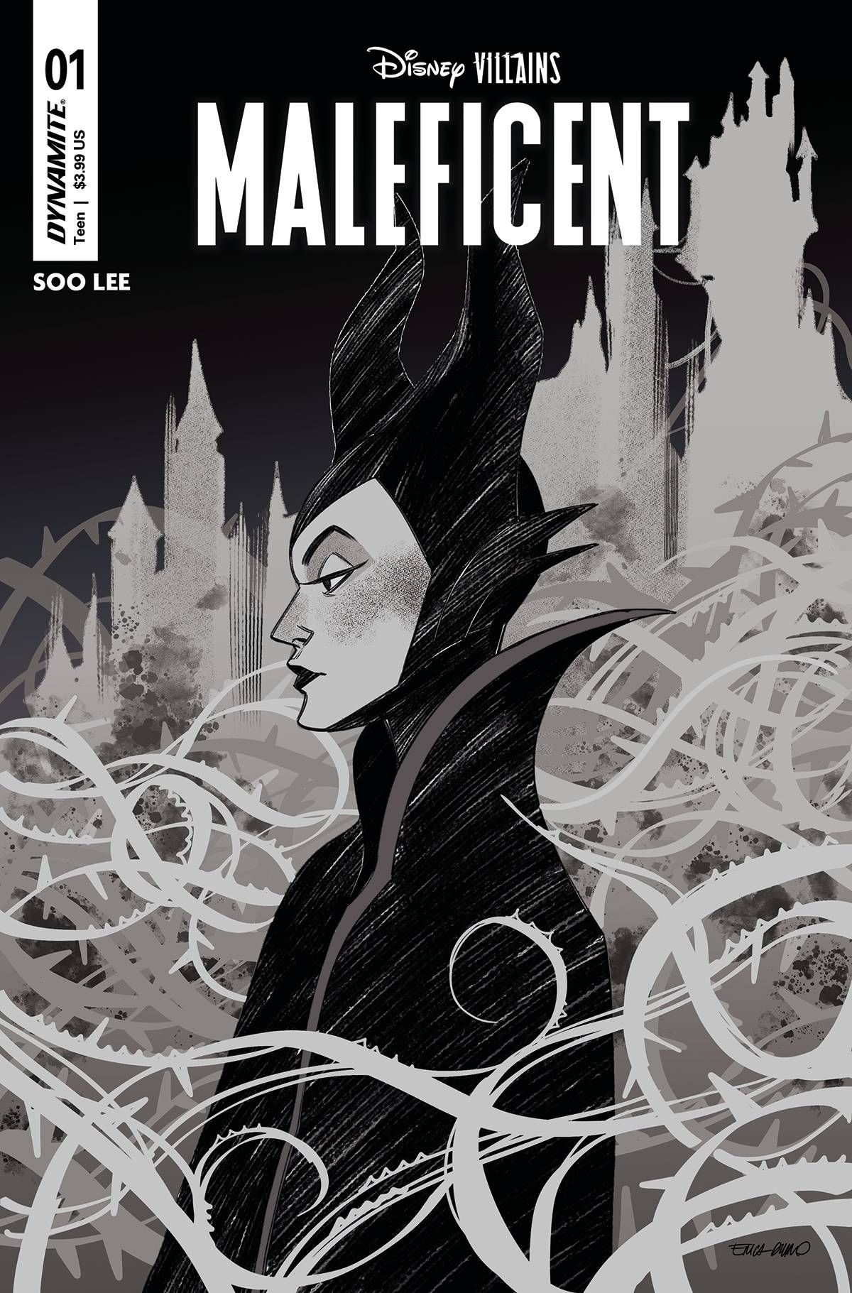 Disney Villains: Maleficent #1ZD 1:10 D'urso Incentive Variant
