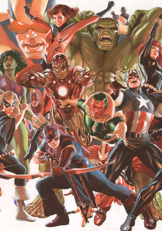 AVENGERS #4 ROSS CONNECTING VARIANT