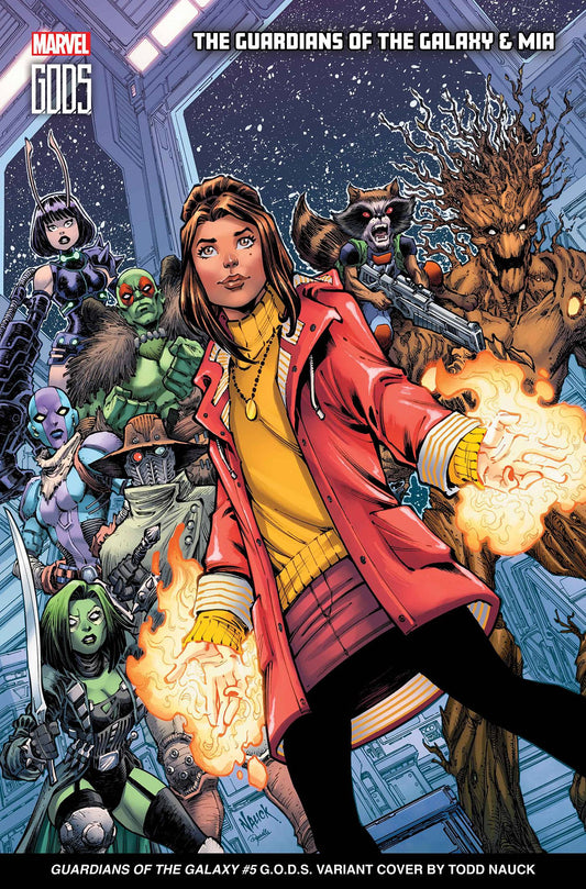 GUARDIANS OF THE GALAXY #5C NAUCK VARIANT