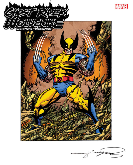 GHOST RIDER WOLVERINE WEAPONS VENGEANCE ALPHA #1D (OF 4) PEREZ VARIANT