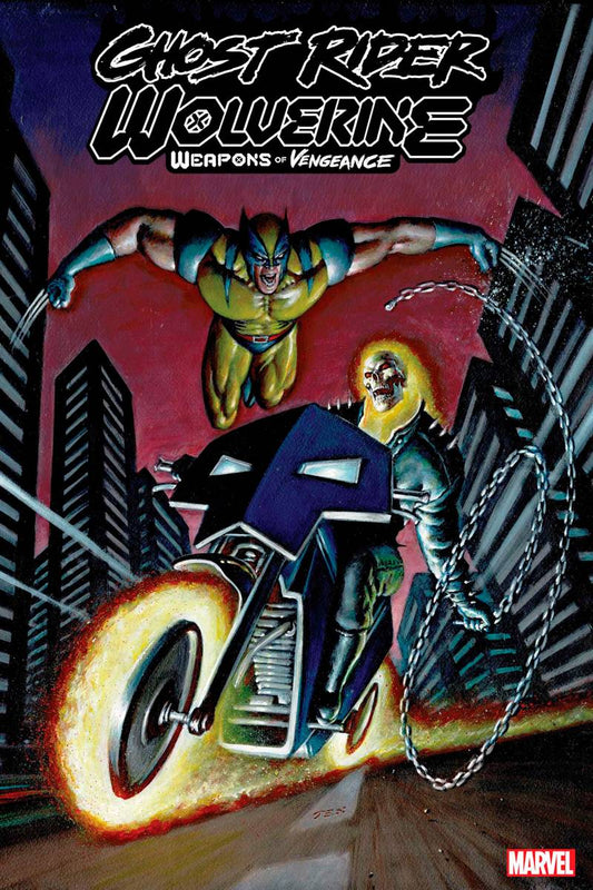 GHOST RIDER WOLVERINE WEAPONS VENGEANCE ALPHA #1E (OF 4) TEXEIRA VARIANT