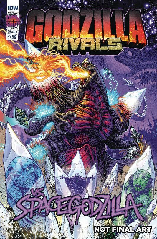 GODZILLA RIVALS VS. SPACEGODZILLA #1A
