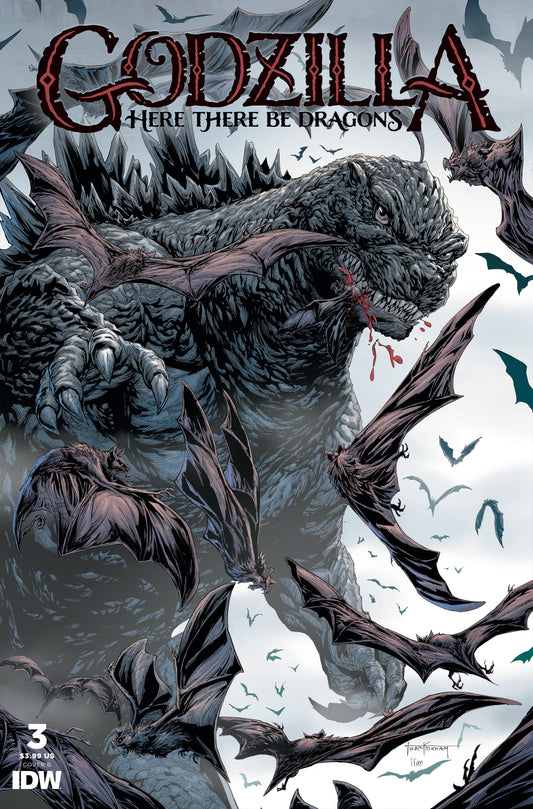 GODZILLA HERE THERE BE DRAGONS #3B KIRKHAM VARIANT