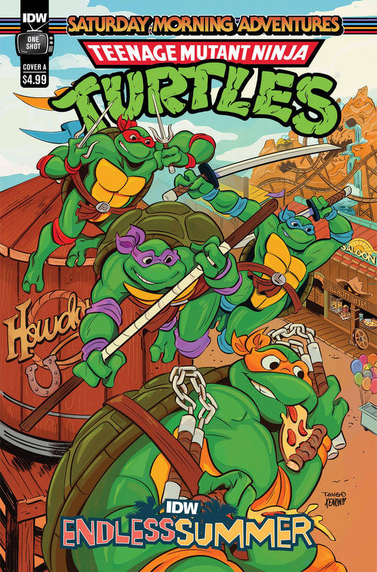 IDW ENDLESS SUMMER TMNT SATURDAY MORNING ADV CVR A