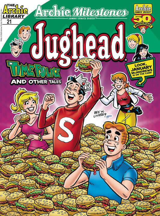 ARCHIE MILESTONES JUMBO DIGEST #21 JUGHEAD TIME POLICE