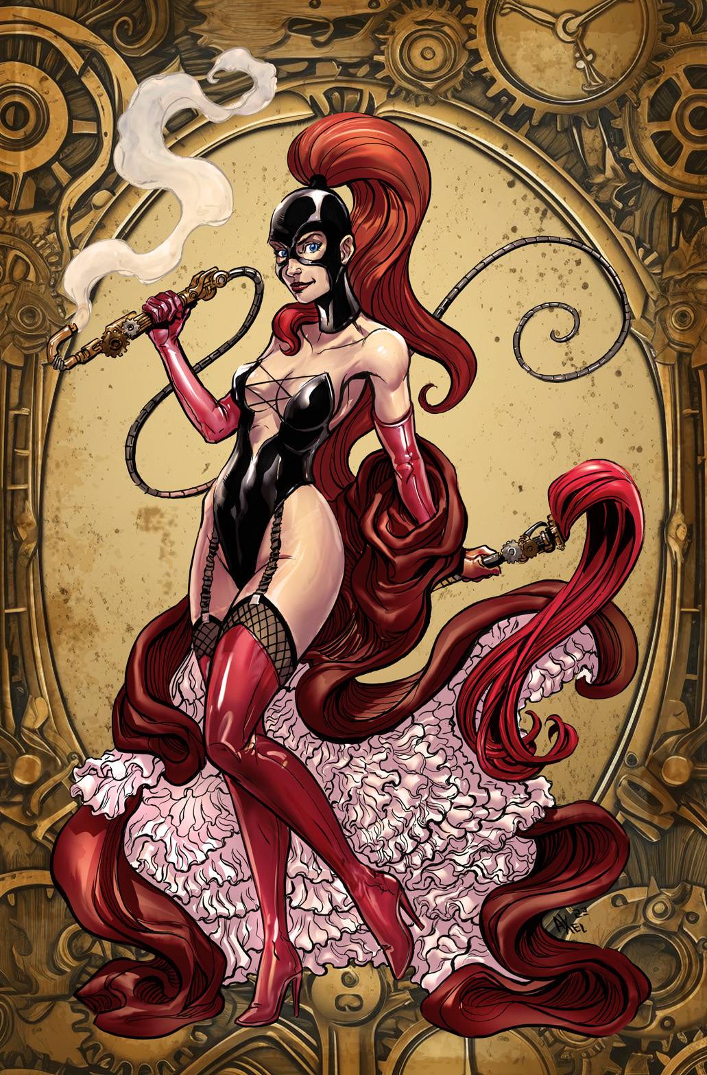 GENE SIMMONS DOMINATRIX #2C (OF 4) 1:10 MEDELLI INCENTIVE VIRGIN VARIANT
