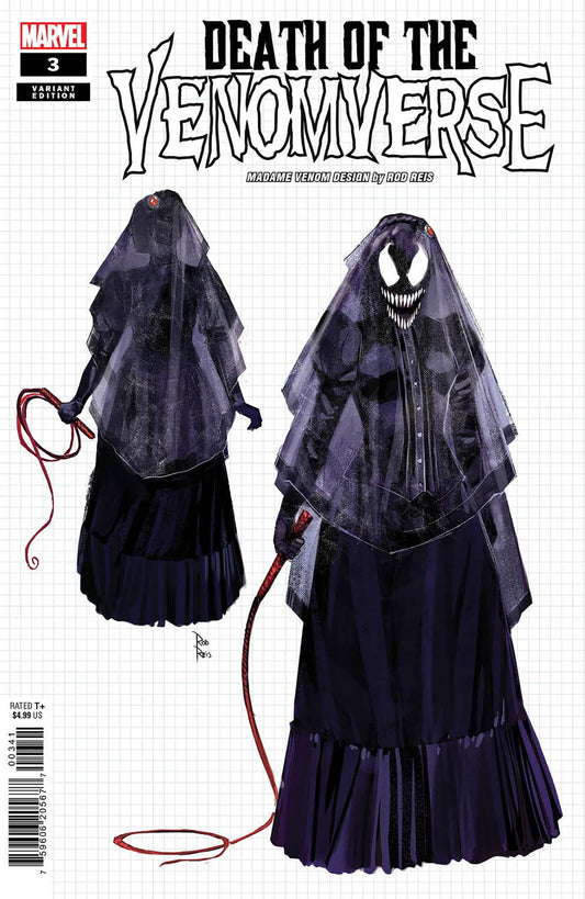 DEATH OF VENOMVERSE #3D (OF 5) REIS DESIGN VARIANT