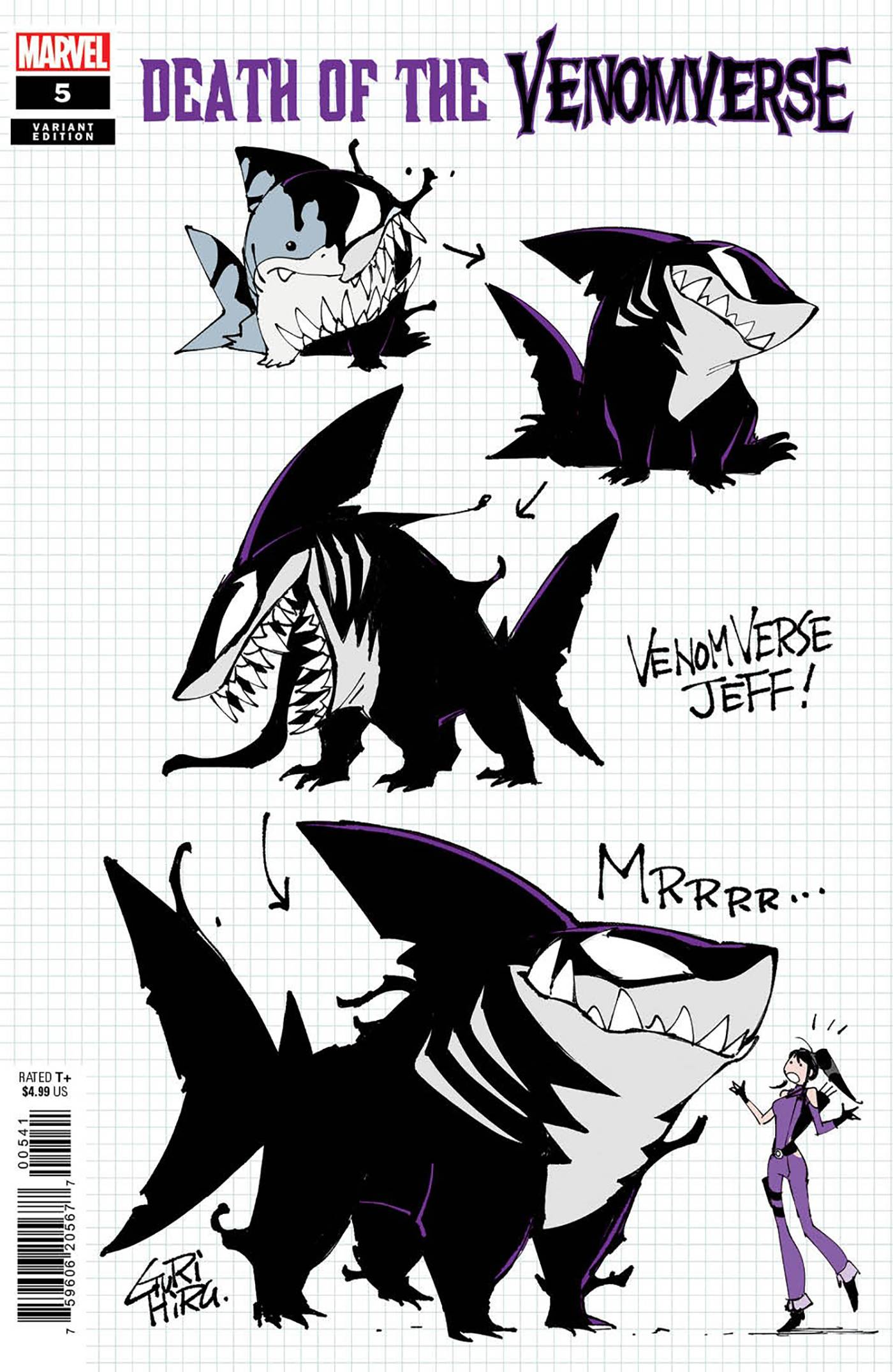 DEATH OF VENOMVERSE #5D (OF 5) GURIHIRU DESIGN VARIANT