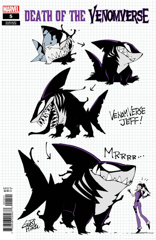 DEATH OF VENOMVERSE #5D (OF 5) GURIHIRU DESIGN VARIANT