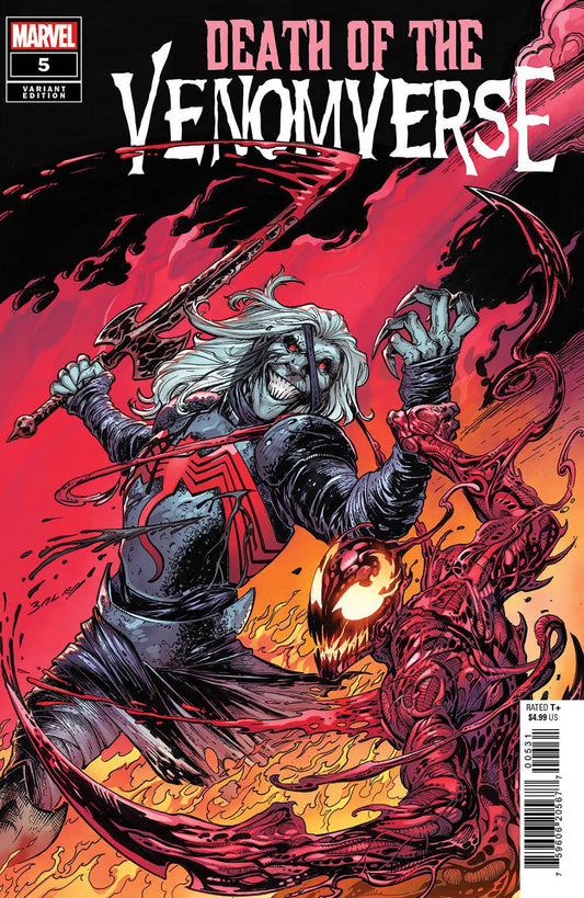DEATH OF VENOMVERSE #5C (OF 5) BAGLEY VARIANT