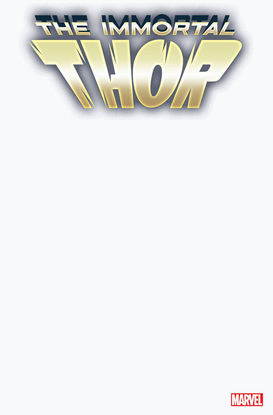 IMMORTAL THOR #1F BLANK COVER VARIANT