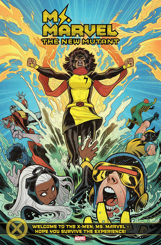 MS MARVEL NEW MUTANT #1G TORQUE TEAM HOMAGE VARIANT