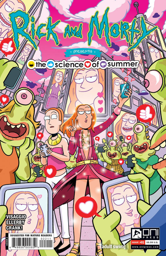 RICK AND MORTY PRESENTS THE SCIENCE OF SUMMER #1A (ONE SHOT) (MR)