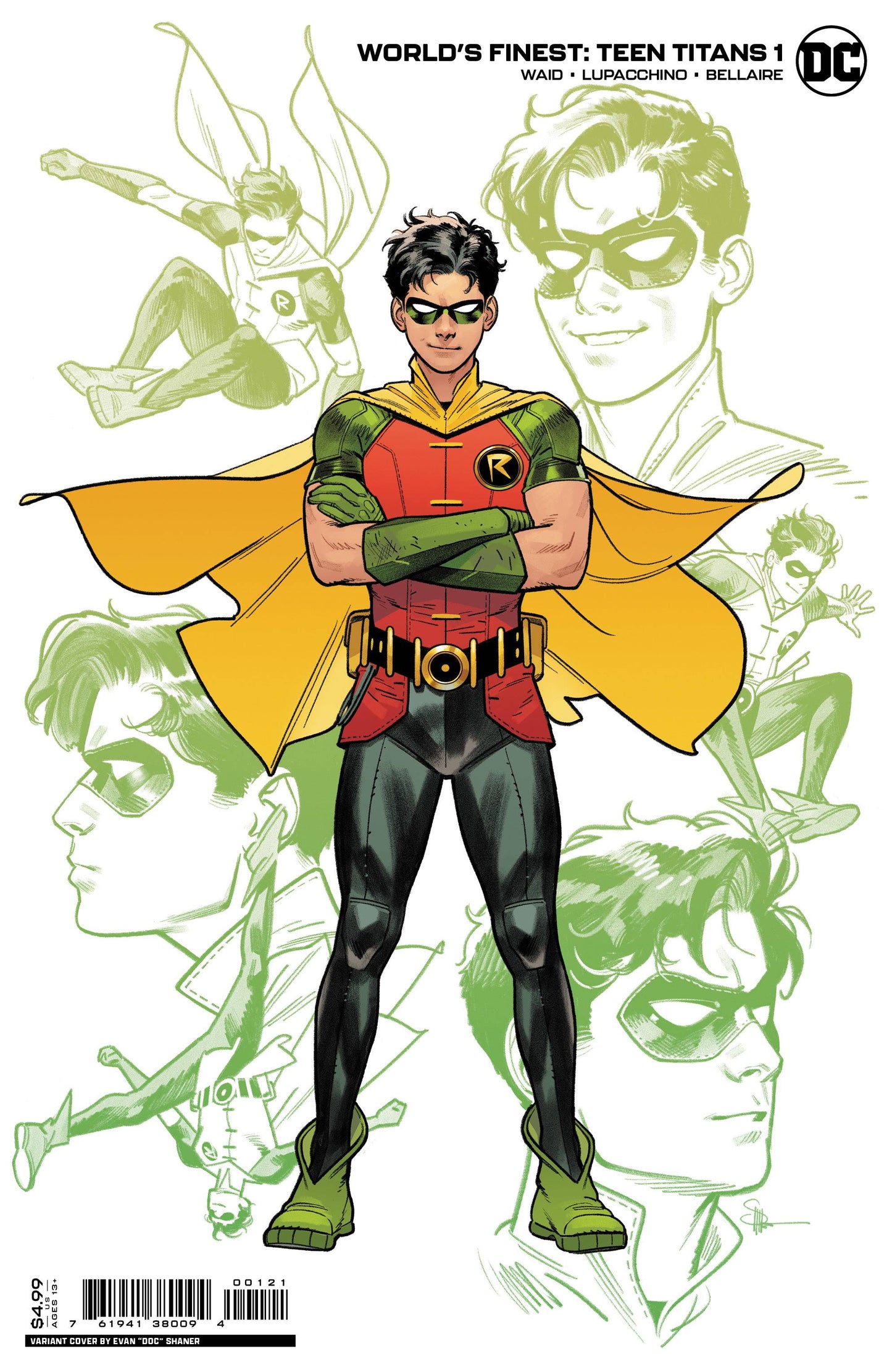 WORLDS FINEST TEEN TITANS #1B (OF 6) SHANER VARIANT