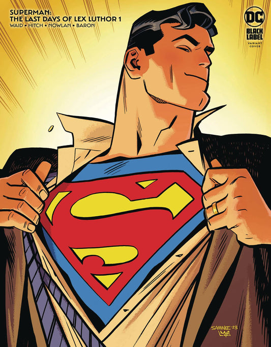 SUPERMAN THE LAST DAYS OF LEX LUTHOR #1C (OF 3) SAMNEE VARIANT