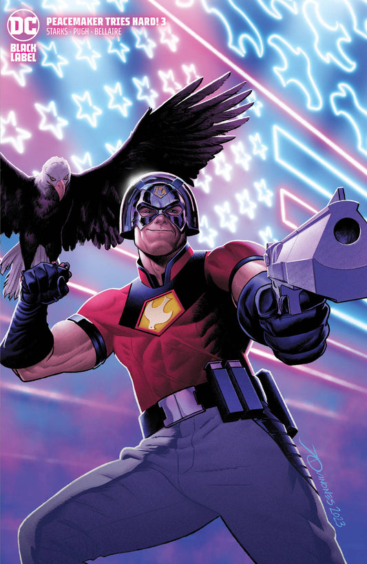 PEACEMAKER TRIES HARD #3B (OF 6) QUINONES VARIANT (MR)