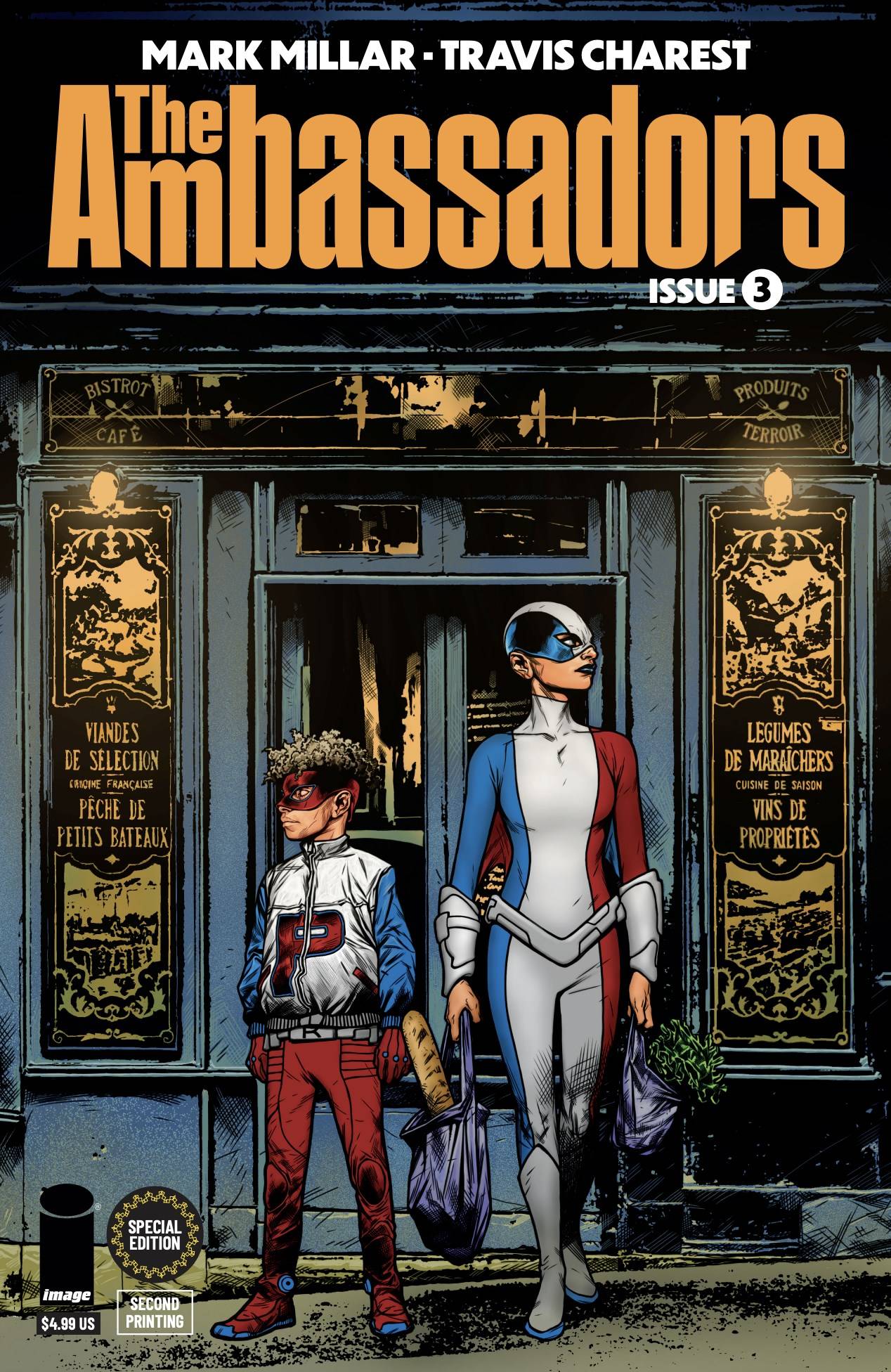Ambassadors #3 (of 6) 2nd Printing (MR)