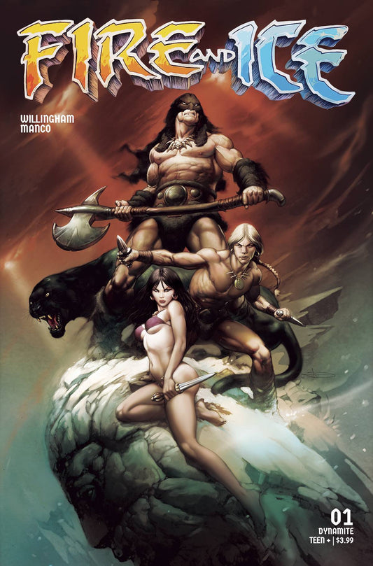 FIRE AND ICE #1B MANCO VARIANT