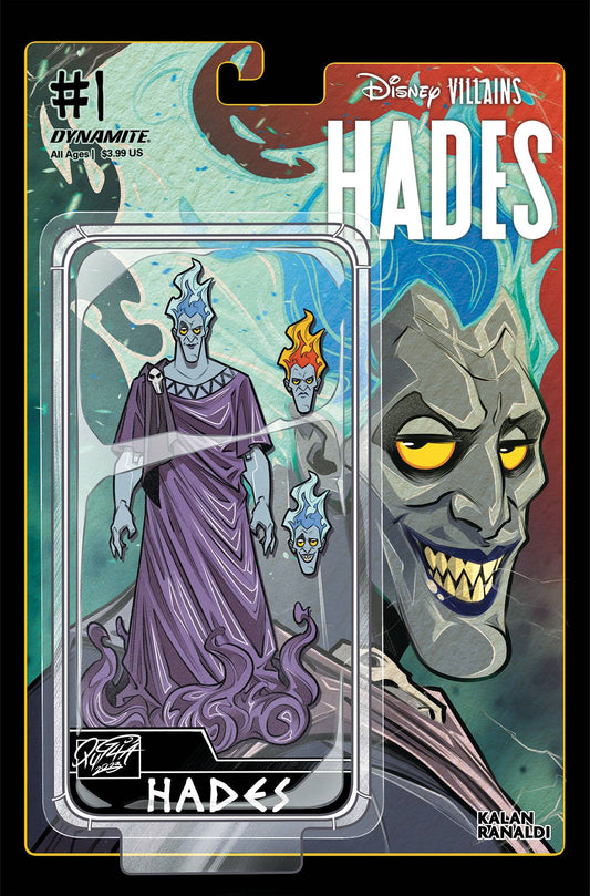 DISNEY VILLAINS HADES #1E ACTION FIGURE VARIANT