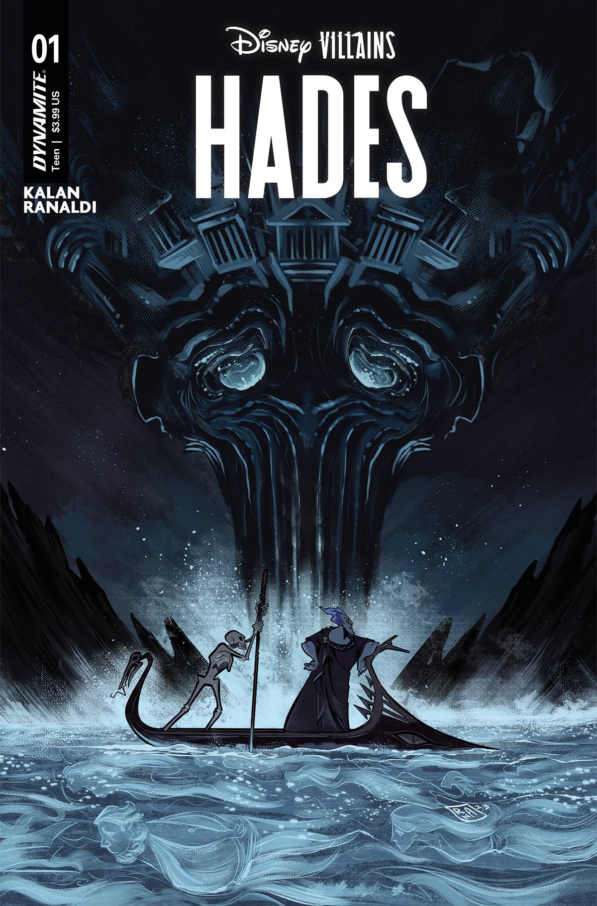 DISNEY VILLAINS HADES #1G 1:10 RANALDI INCENTIVE VARIANT