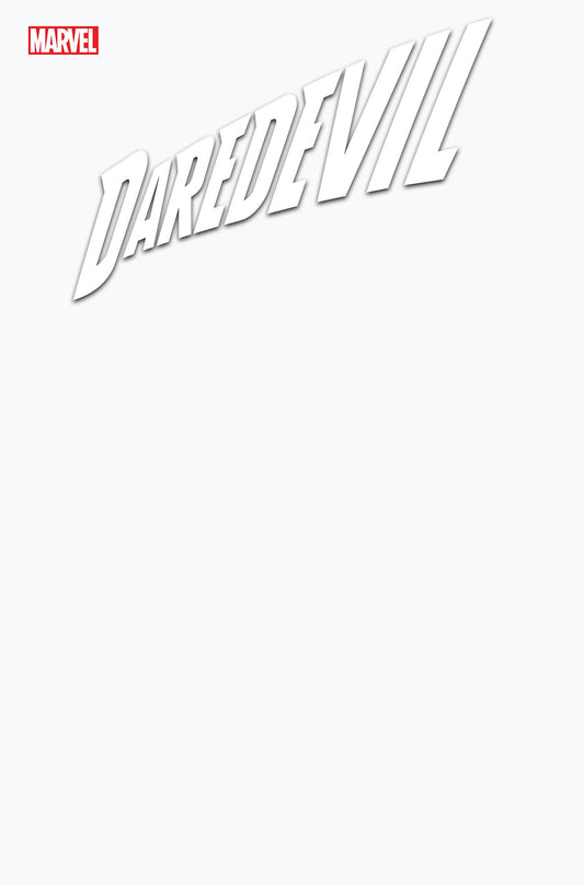 DAREDEVIL #1E BLANK VARIANT