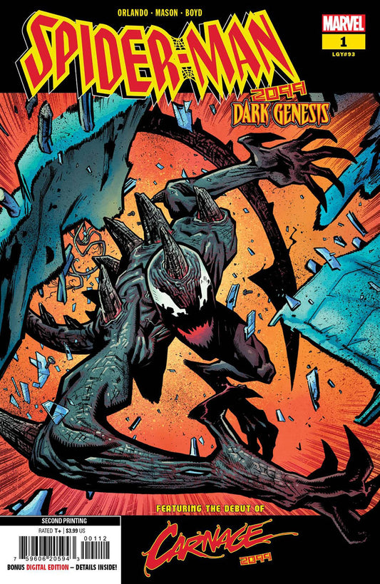 Spider-Man 2099: Dark Genesis #1 (of 5) 2nd Printing