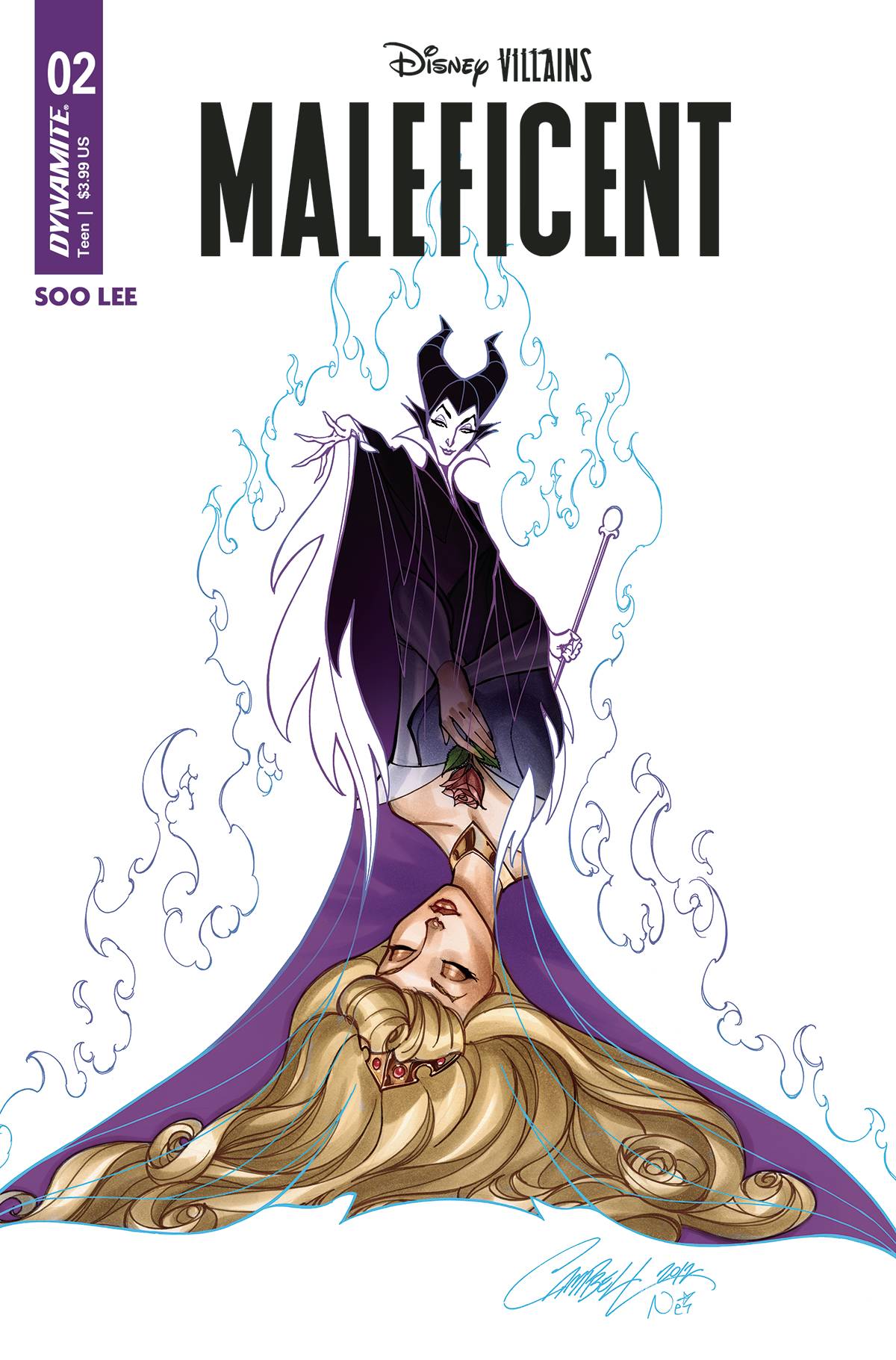 Disney Villains: Maleficent #2O JS Campbell Variant