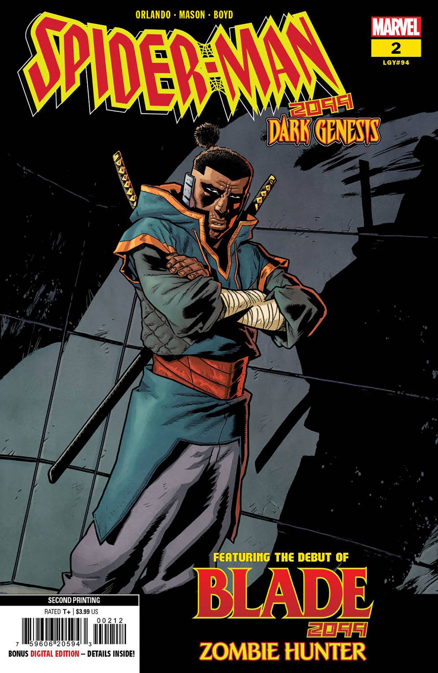 Spider-Man 2099: Dark Genesis #2 (of 5) 2nd Printing