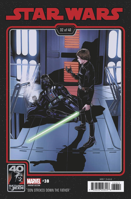STAR WARS #38B SPROUSE RETURN OF THE JEDI 40TH ANNIV VARIANT