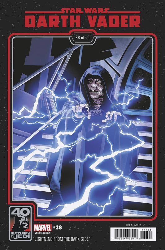 STAR WARS DARTH VADER #38B RETURN OF JEDI 40TH ANNIV VARIANT