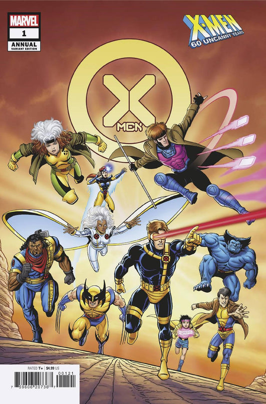 X-MEN ANNUAL #1B HOUSTON X-MEN 60TH VARIANT