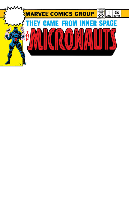 MICRONAUTS #1 FACSIMILE EDITION BLANK VARIANT
