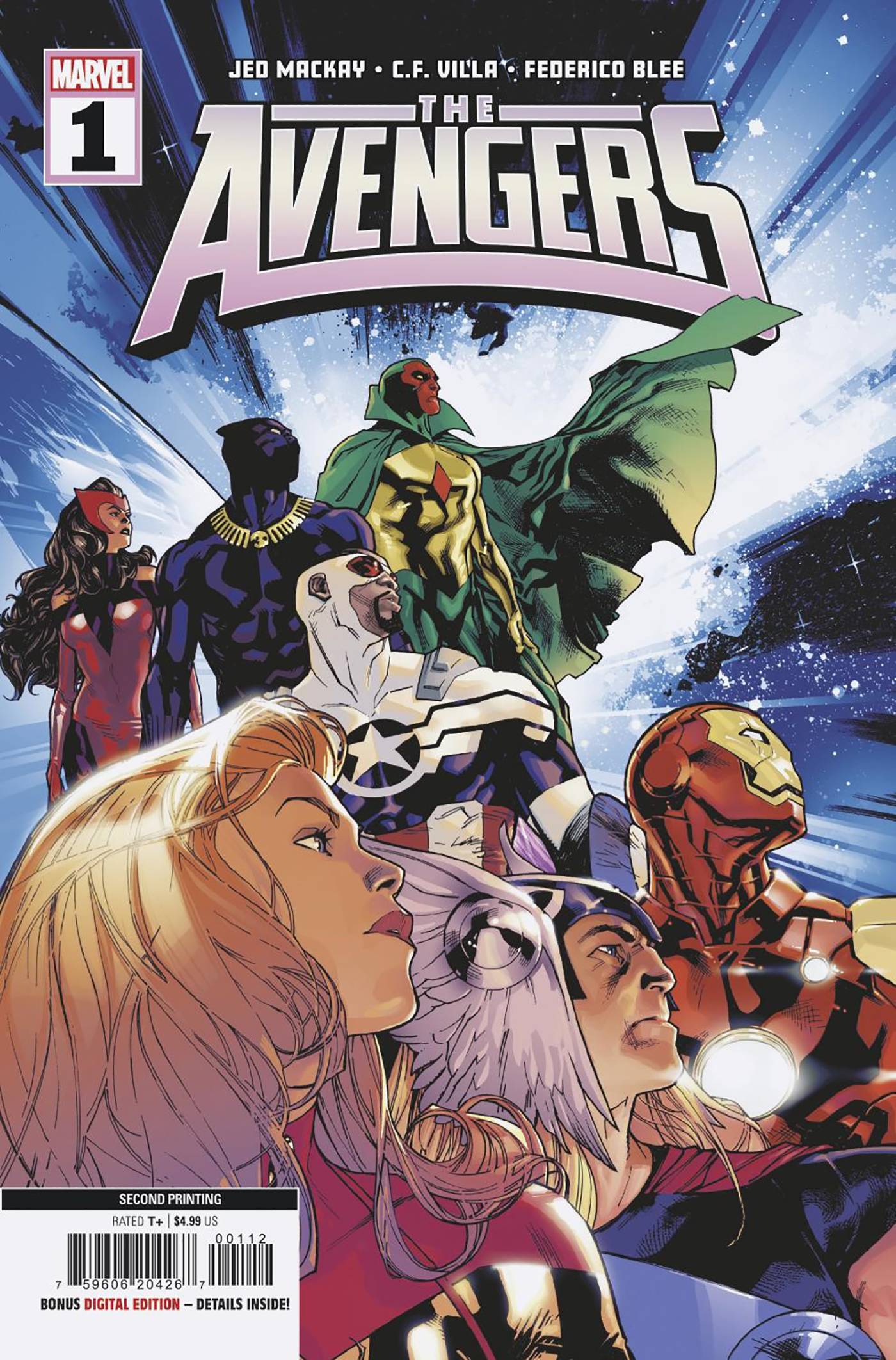 Avengers #1 2nd Printing