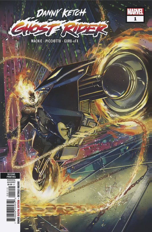 Danny Ketch: Ghost Rider #1 (of 5) 2nd Printing