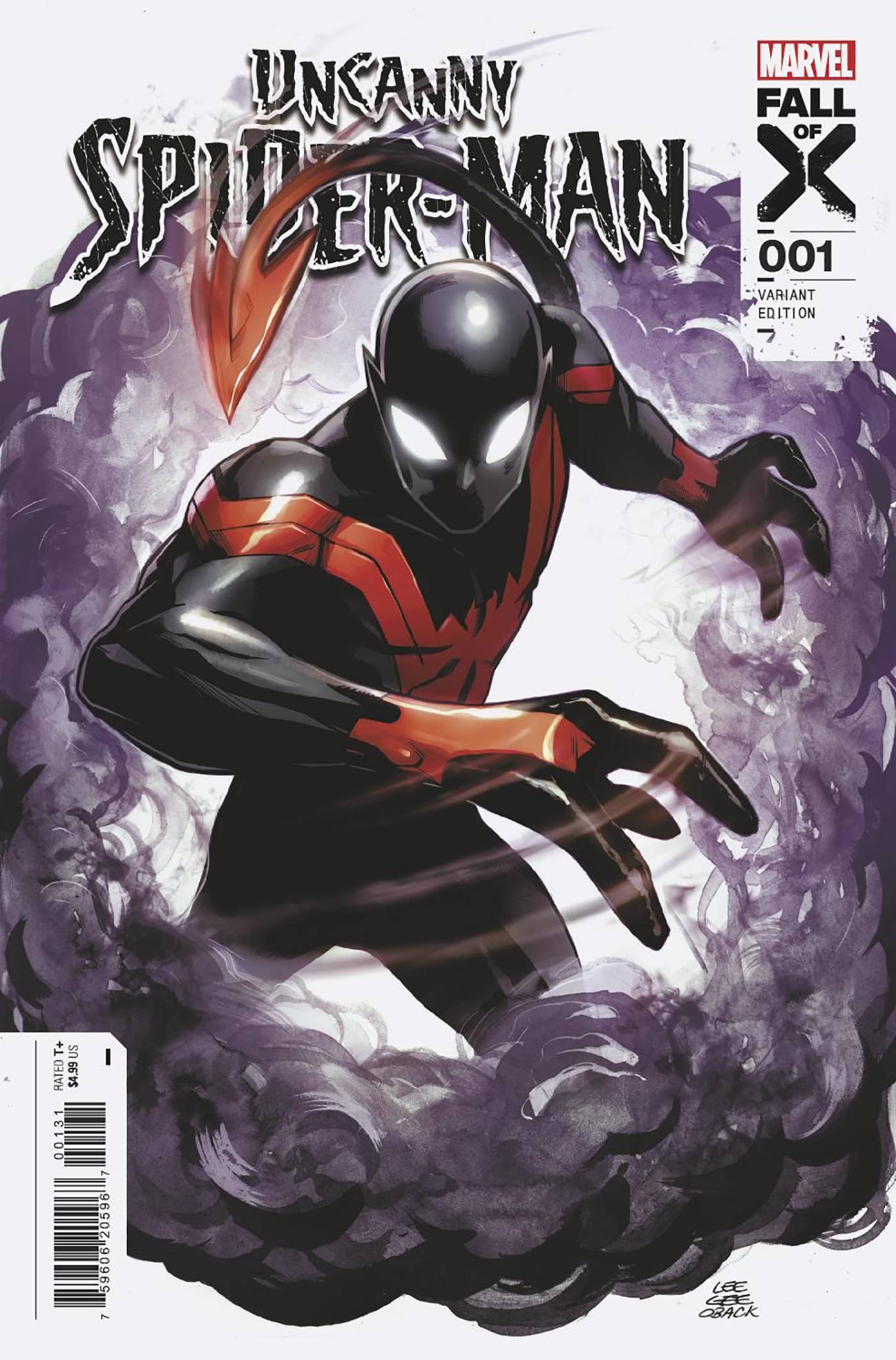 UNCANNY SPIDER-MAN #1C GARBETT VARIANT