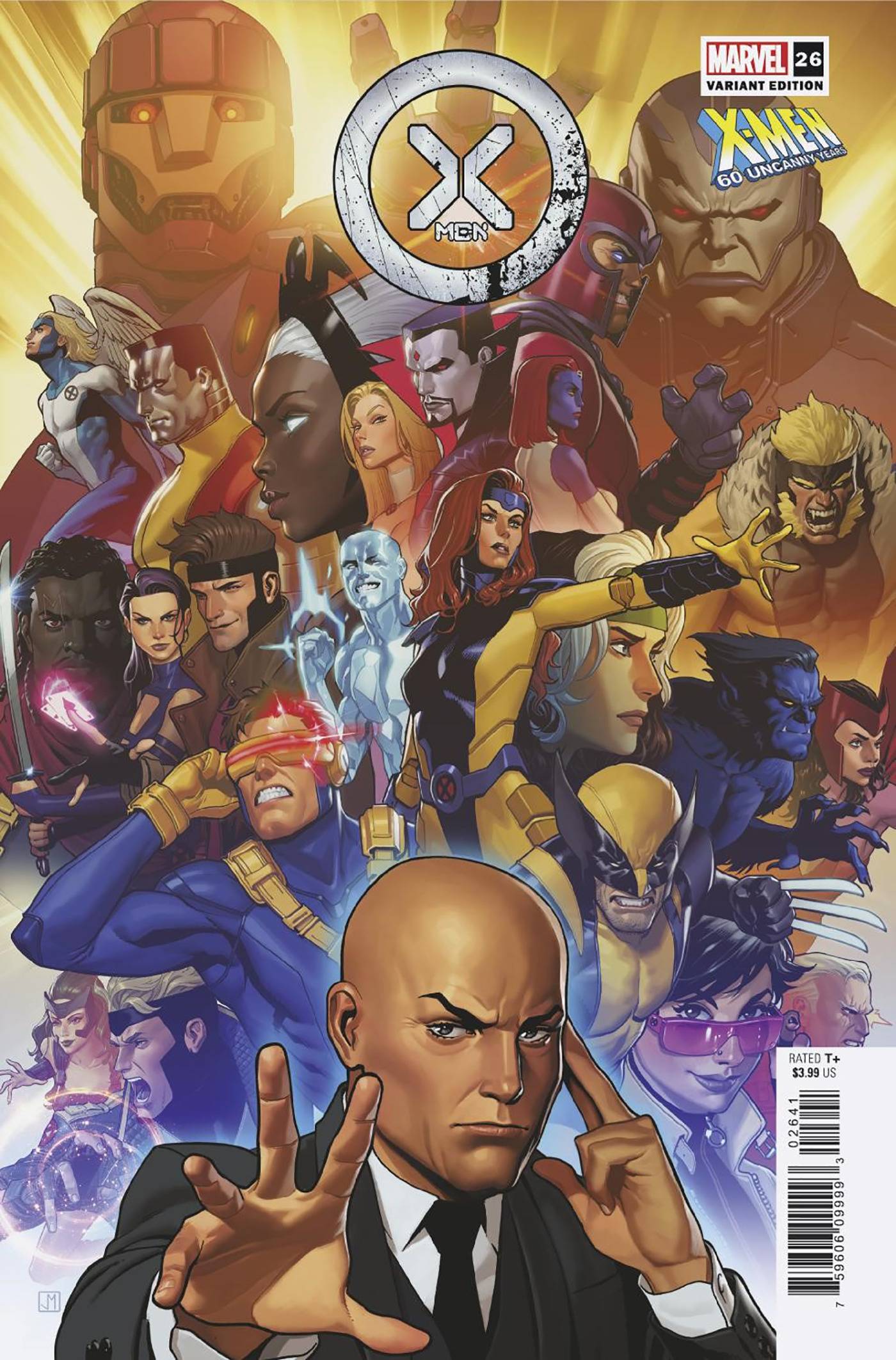 X-MEN #26E JORGE MOLINA X-MEN 60TH VARIANT