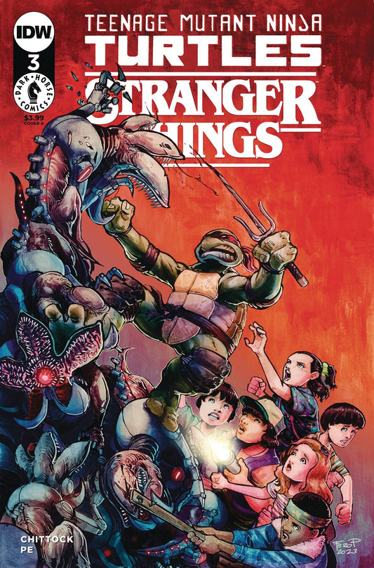 TMNT X STRANGER THINGS #3A