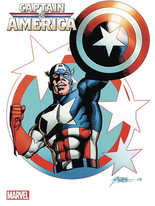 CAPTAIN AMERICA #1B PEREZ VARIANT