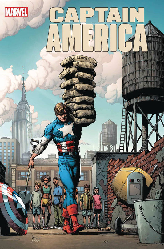 CAPTAIN AMERICA #1F FRANK VARIANT