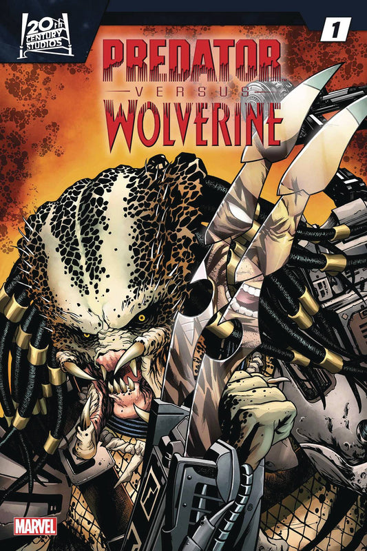 PREDATOR VS WOLVERINE #1G MCKONE PREDATOR HOMAGE VARIANT