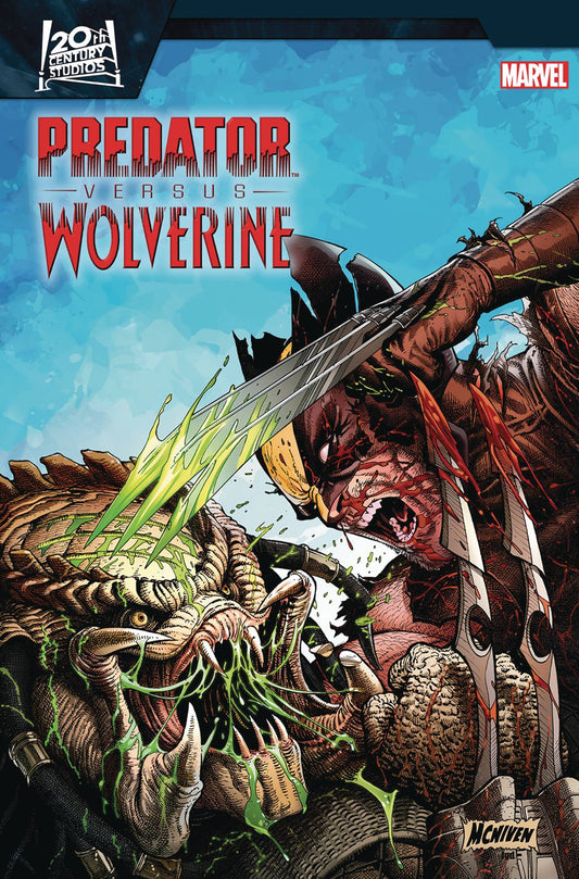 PREDATOR VS WOLVERINE #1E MCNIVEN VARIANT