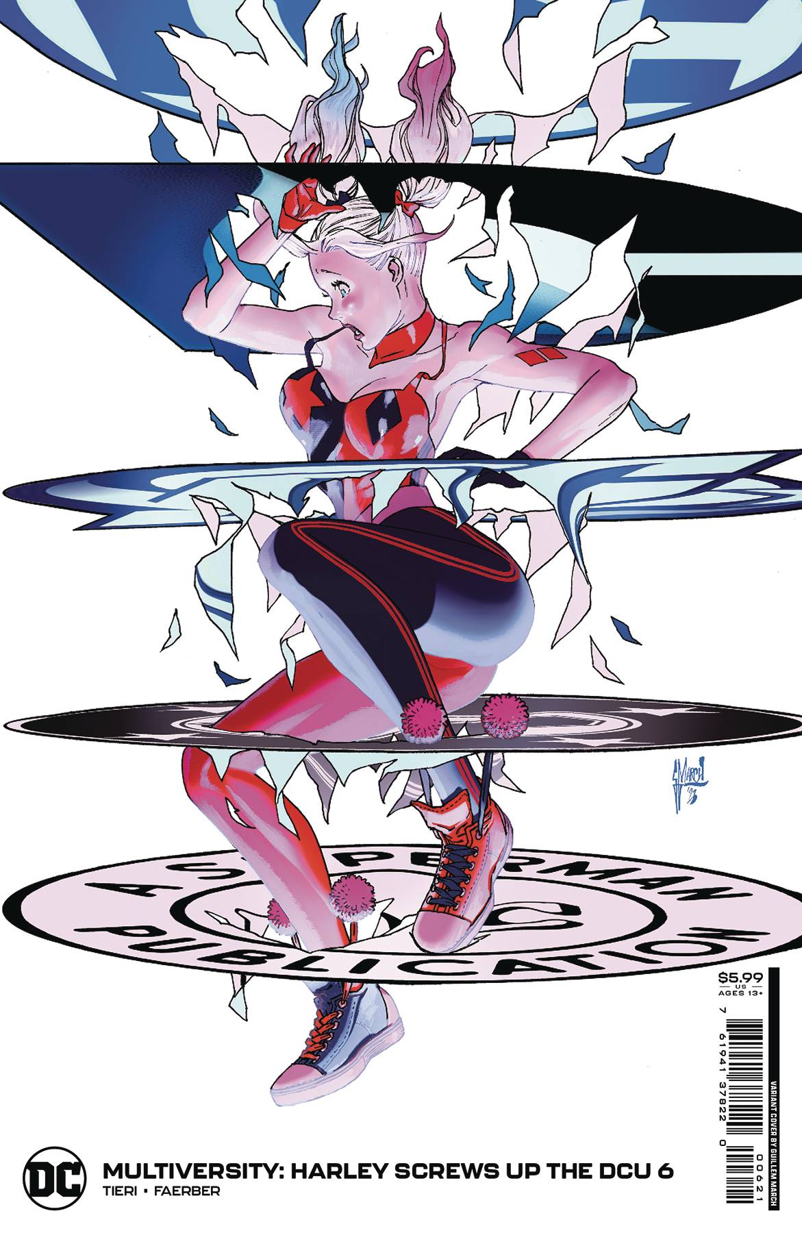 MULTIVERSITY HARLEY SCREWS UP THE DCU #6B (OF 6) MARCH VARIANT