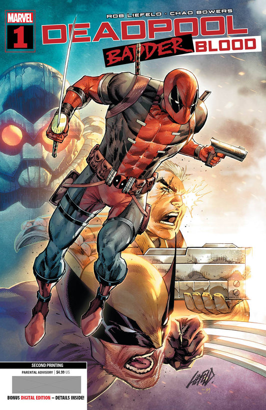 DEADPOOL BADDER BLOOD #1 (OF 5) 2ND PRINTING