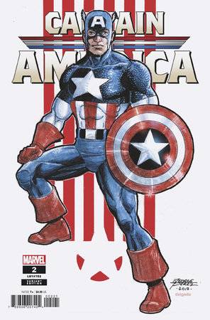 CAPTAIN AMERICA #2B PEREZ VARIANT