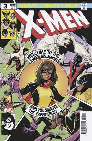 MS MARVEL NEW MUTANT #3C DODSON TEAM HOMAGE VARIANT